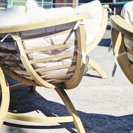 Siena Duo Sofa - Custom Wood Designs Siena Duo Sofa made from [material] –  [use_case] | Custom Wood Designs