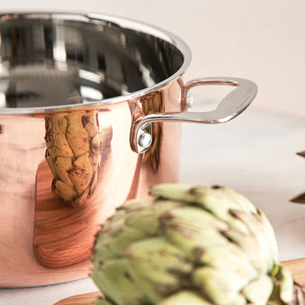 Copper saucepan - Custom Wood Designs