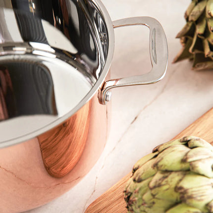 Copper saucepan - Custom Wood Designs