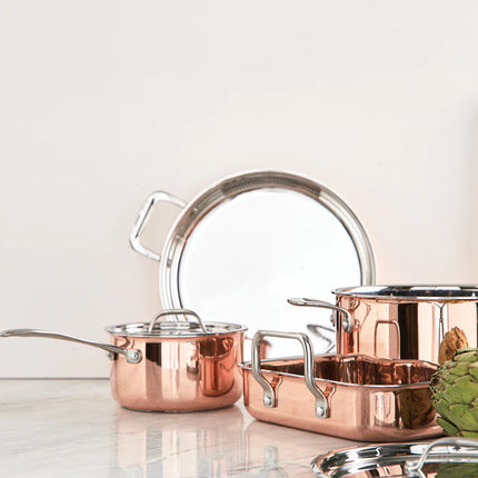 Copper saucepan - Custom Wood Designs