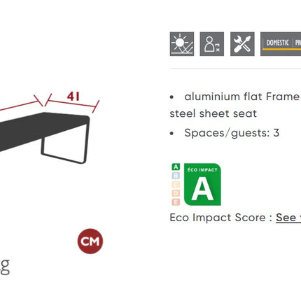 Bistro Two Seater Ottoman - Custom Wood Designs Bistro Two Seater Ottoman made from [material] – Ideal for [use_case] | Custom Wood Designs