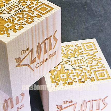 QR Code Block Natural 3 sides Branded 10-1000 Custom Wood Designs CUSTOM_3_eda72fe2-f678-413c-83dc-e43b39c6a0bb
