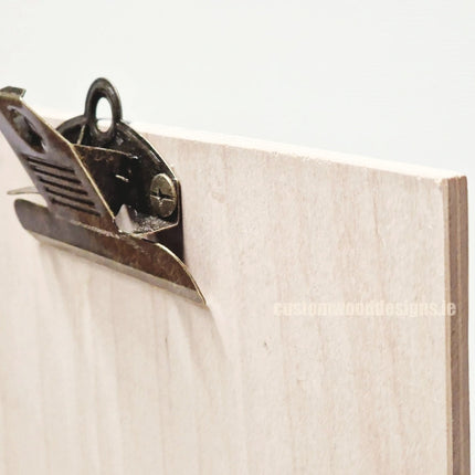 Clipboard Block Set - A4 Natural x10 Custom Wood Designs CustomWoodDesignsIrelandDoublesidedA4sizePointofsaleInformationholderA4clipboardandblocksetInformationDisplayretailhospitalitycorporateCWD_4_d9d9fc87-3ce4-400a-802d-c745ee7f32fa