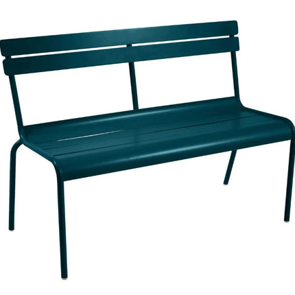 Luxembourg 2/3-seater Bench with backrest - Custom Wood Designs Luxembourg 2/3-seater Bench with backrest made from [material] – Ideal for [use_case] | Custom Wood Designs