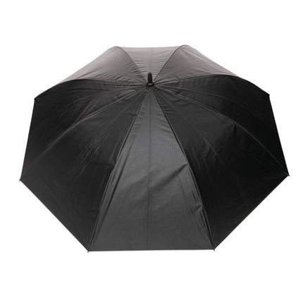 CWD XD 27-inch Impact AWARE™ RPET dual-color auto-open umbrella with sturdy frame and vibrant two-tone design.