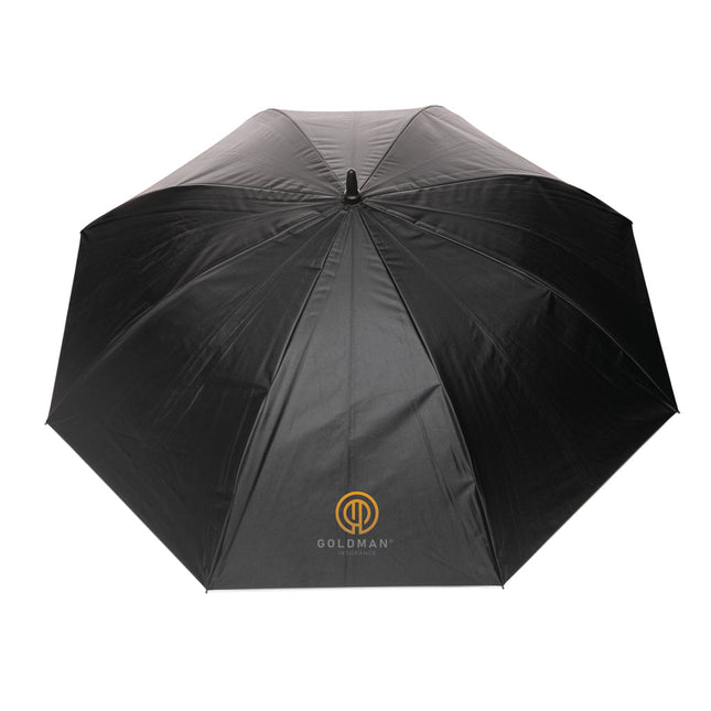 27" Impact AWARE™ RPET 190T dual colour auto open umbrella - Custom Wood Designs
