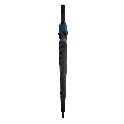CWD XD 27-inch Impact AWARE™ RPET dual-color auto open umbrella with lightweight design and sturdy handle.