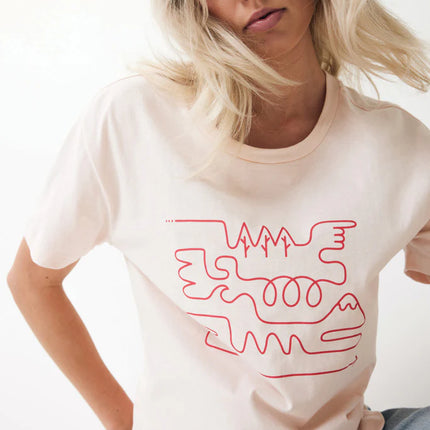 Yal women lightweight recycled cotton t-shirt - Custom Wood Designs