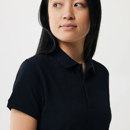Yosemit women recycled cotton pique polo - Custom Wood Designs