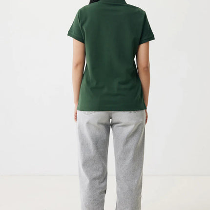Yosemit women recycled cotton pique polo - Custom Wood Designs
