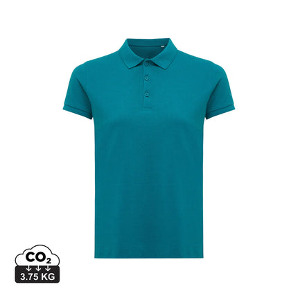 Yosemit women recycled cotton pique polo - Custom Wood Designs