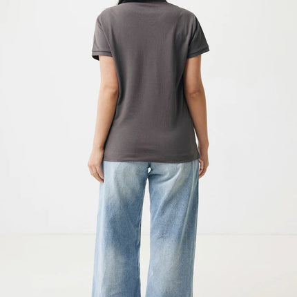 Yosemit women recycled cotton pique polo - Custom Wood Designs