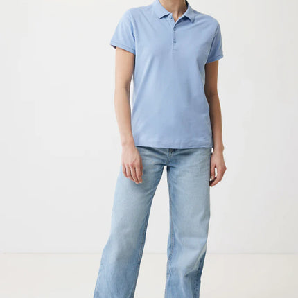 Yosemit women recycled cotton pique polo - Custom Wood Designs