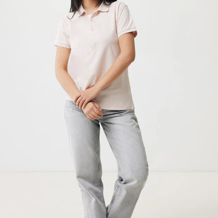 Yosemit women recycled cotton pique polo - Custom Wood Designs