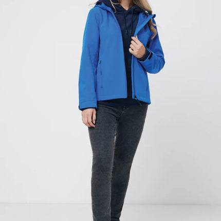 IMakal women recycled polyester soft shell jacket - Custom Wood Designs