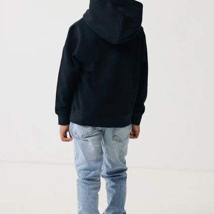 Kids recycled cotton hoodie with sidepockets - Custom Wood Designs