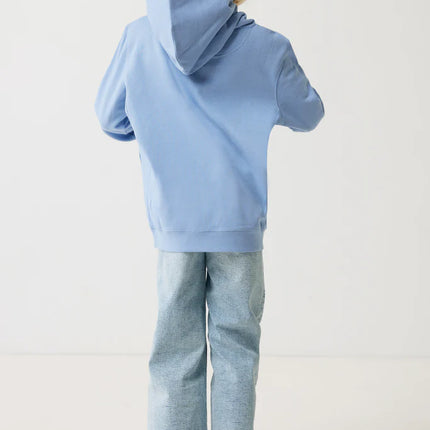 Kids recycled cotton hoodie with sidepockets - Custom Wood Designs