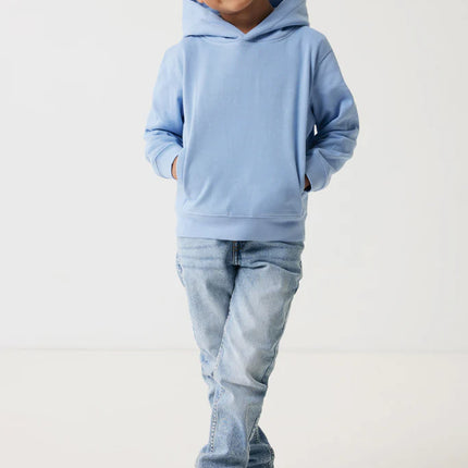 Kids recycled cotton hoodie with sidepockets - Custom Wood Designs
