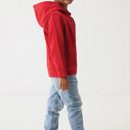 Kids recycled cotton hoodie with sidepockets - Custom Wood Designs