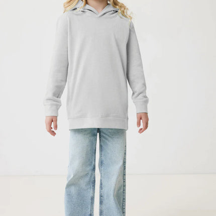 Kids recycled cotton hoodie with sidepockets - Custom Wood Designs