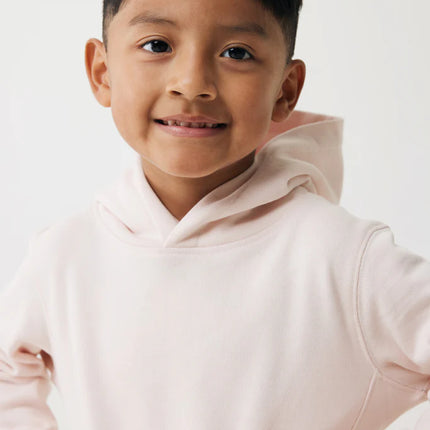 Kids recycled cotton hoodie with sidepockets - Custom Wood Designs