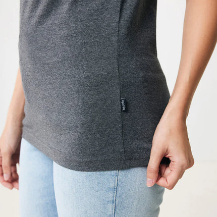 Manue recycled cotton t-shirt undyed - Custom Wood Designs