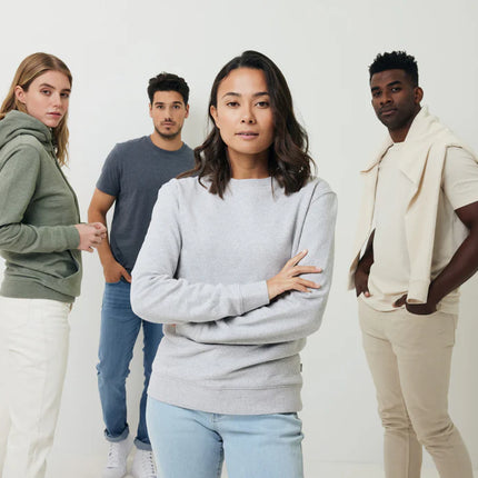 Manue recycled cotton t-shirt undyed - Custom Wood Designs