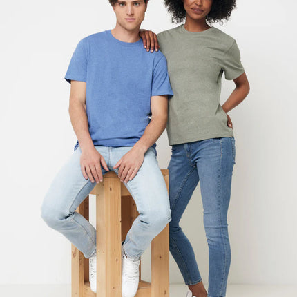 Manue recycled cotton t-shirt undyed - Custom Wood Designs