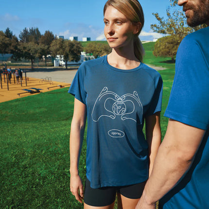 Tika recycled polyester quick dry sport t-shirt - Custom Wood Designs