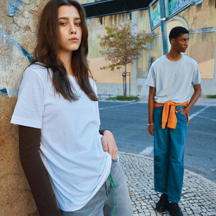 Kakad relaxed recycled cotton t-shirt - Custom Wood Designs