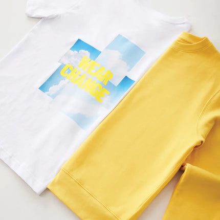 Kakad relaxed recycled cotton t-shirt - Custom Wood Designs