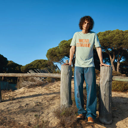 Sierr lightweight recycled cotton t-shirt - Custom Wood Designs