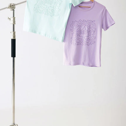 Bret recycled cotton t-shirt - Custom Wood Designs