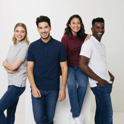 Yosemit recycled cotton pique polo - Custom Wood Designs