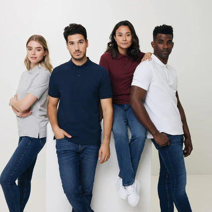 Yosemit recycled cotton pique polo - Custom Wood Designs