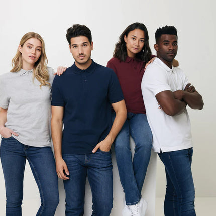 Yosemit recycled cotton pique polo - Custom Wood Designs