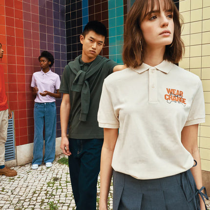 Yosemit recycled cotton pique polo - Custom Wood Designs