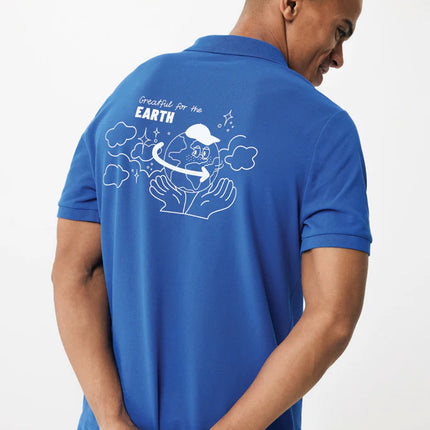 Yosemit recycled cotton pique polo - Custom Wood Designs