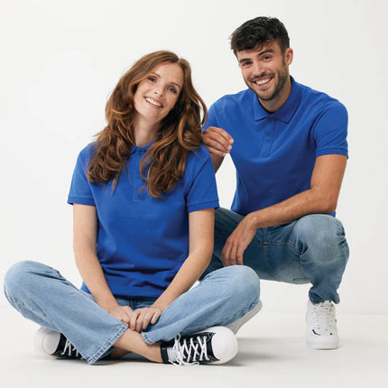 Yosemit recycled cotton pique polo - Custom Wood Designs