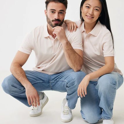 Yosemit recycled cotton pique polo - Custom Wood Designs