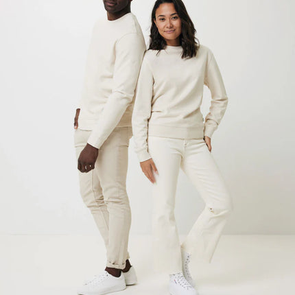 Denal recycled cotton crew neck undyed - Custom Wood Designs