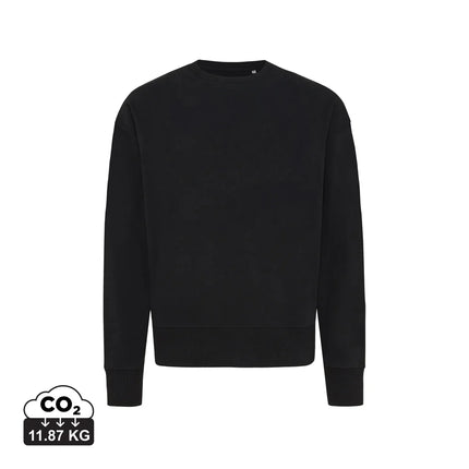 Kruge relaxed recycled cotton crew neck - Custom Wood Designs