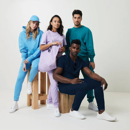 Kruge relaxed recycled cotton crew neck - Custom Wood Designs