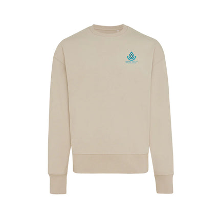 Kruge relaxed recycled cotton crew neck - Custom Wood Designs
