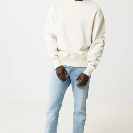 Kruge relaxed recycled cotton crew neck - Custom Wood Designs