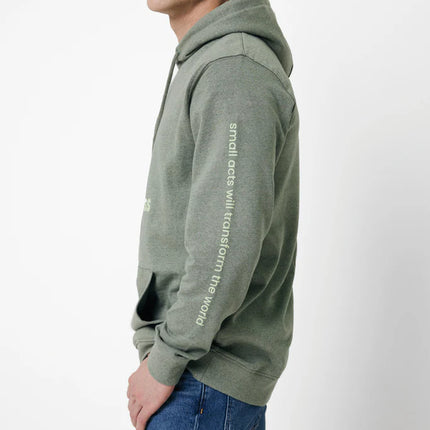 Torre recycled cotton hoodie undyed - Custom Wood Designs