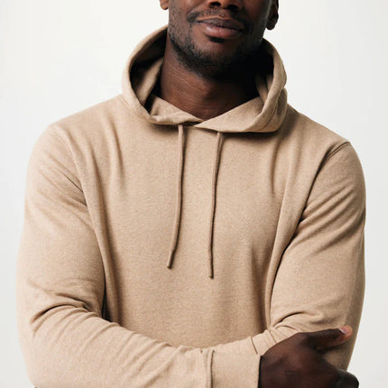 Torre recycled cotton hoodie undyed - Custom Wood Designs