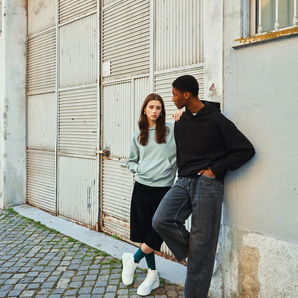 Yoh recycled cotton relaxed hoodie - Custom Wood Designs