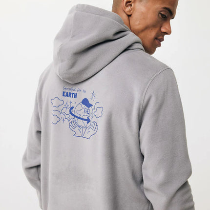 Trivo recycled polyester microfleece hoodie - Custom Wood Designs