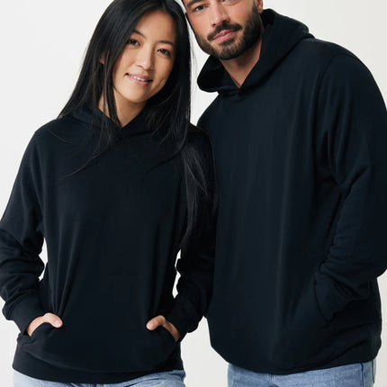 Recycled cotton hoodie with sidepockets - Custom Wood Designs